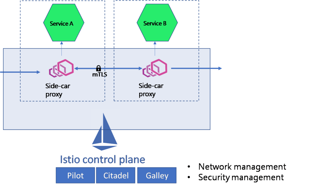 mTLS with Envoy proxy in Istio service mesh