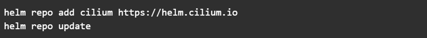 Add and update Cilium Helm repository for installing Cilium CNI on Amazon EKS cluster
